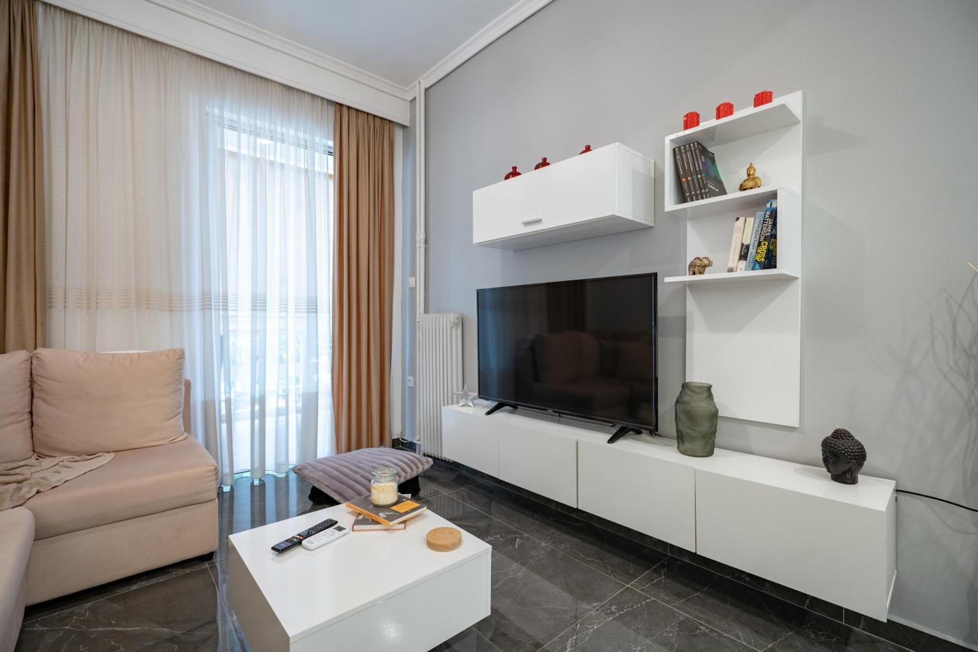 Neo Irakleio Train St. 1 Bedrm 4 Pers. Apartment Atenas Exterior foto