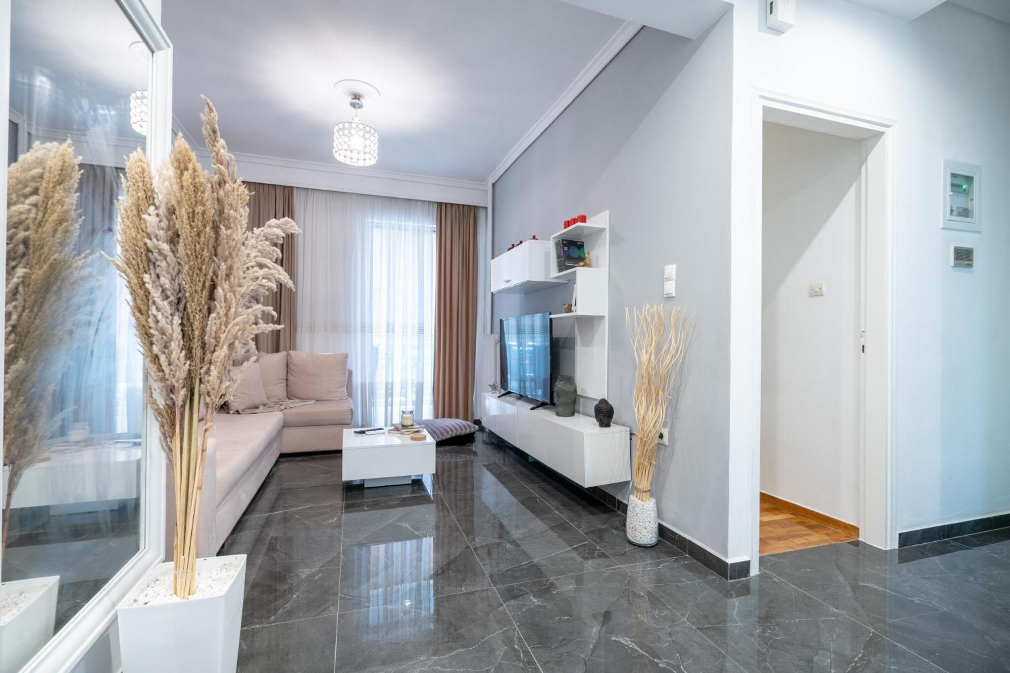 Neo Irakleio Train St. 1 Bedrm 4 Pers. Apartment Atenas Exterior foto