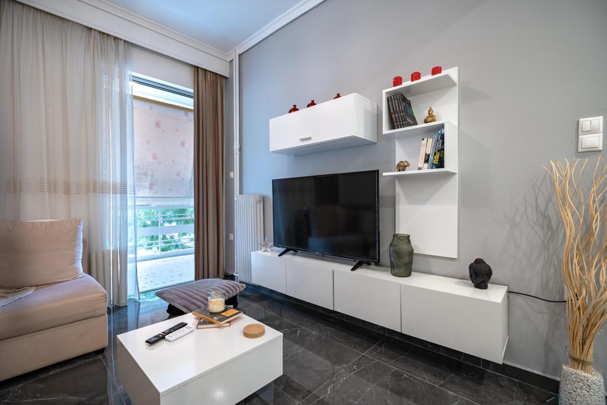 Neo Irakleio Train St. 1 Bedrm 4 Pers. Apartment Atenas Exterior foto